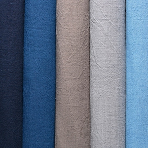 Authentic Japanese Fushi-ori Cotton Fabric – Hand-Dyed Plain Weave by the Yard