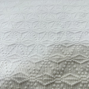 Sashiko fabric with hemp leaf pattern, Thick fabrick, Japan kendo, Japan judo, High quality fabric zdjęcie 4
