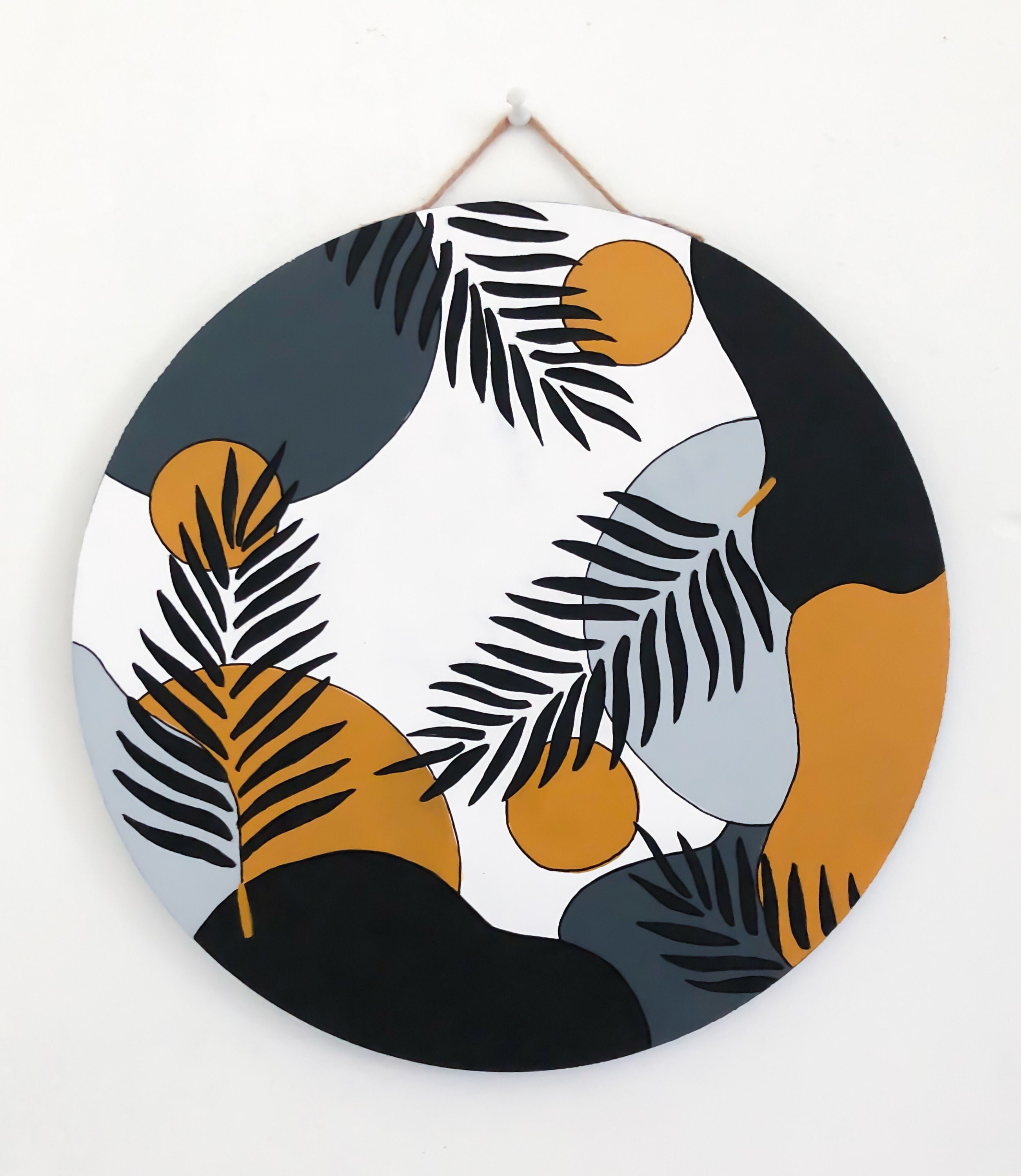 Planche Murale en Bois Peinte à La Main - Modèle Photos ou Personnaliser