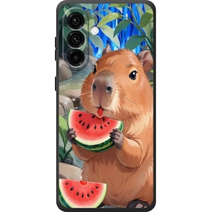 Capybara Galaxy Hülle, Wassermelone TPU Handyhülle