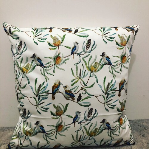 Eucalyptus Cushion Cover // Gum Leaf Cushion Cover Etsy Australia