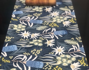 Navy Native Table Runner