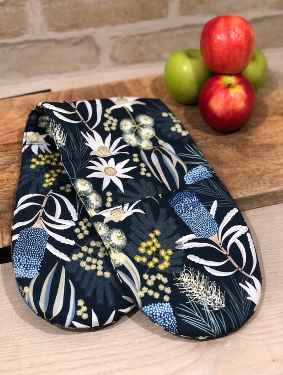 Navy Native Double Oven Mitt Etsy