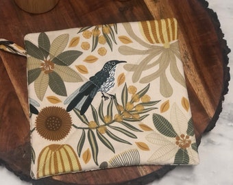 Wattlebird Pot Holder Pot Mat