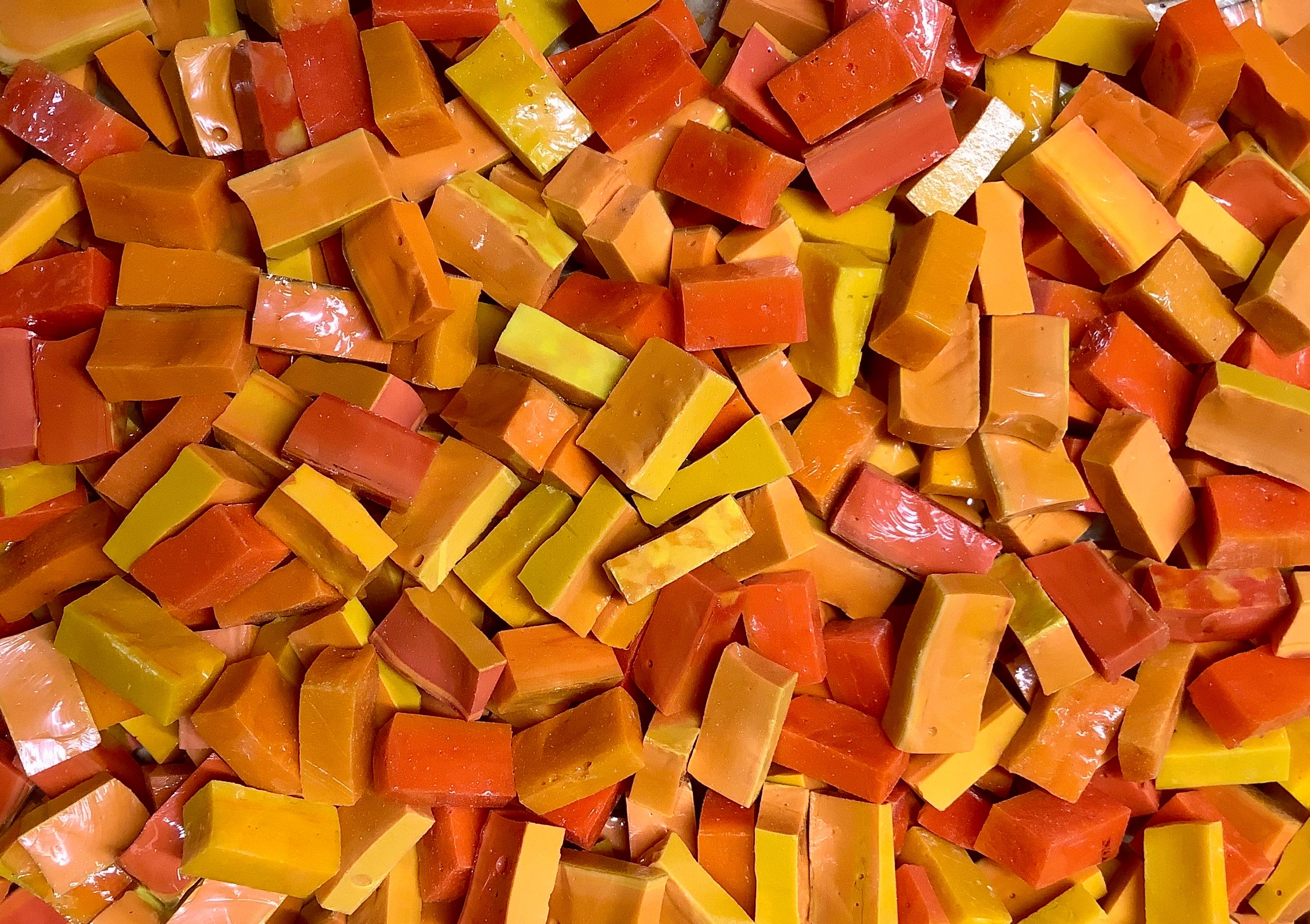 MOSAIC SMALTI 8oz ORSONI Imperial Orange Mix