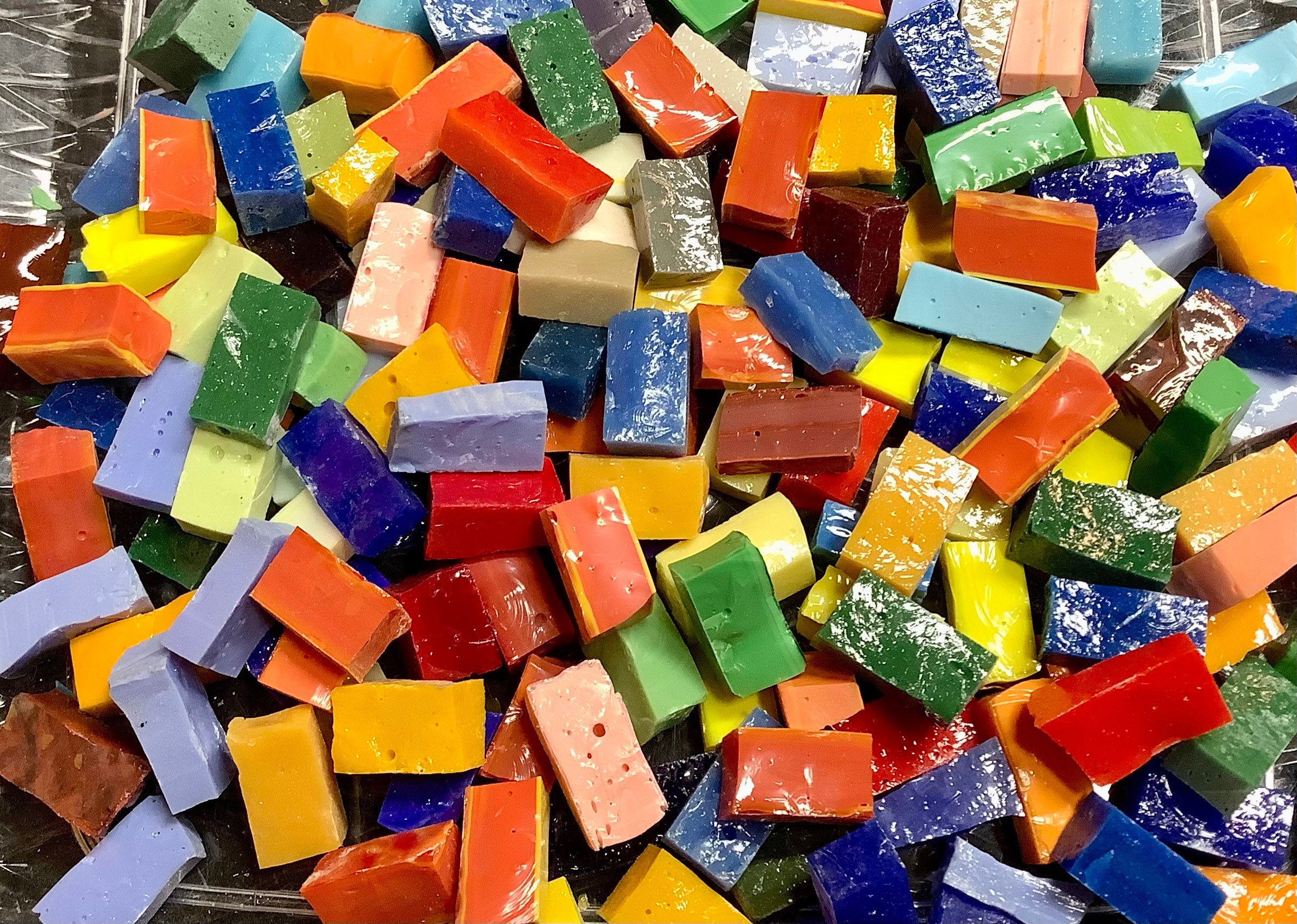 MOSAIC SMALTI ORSONI Rainbow Mix Orsonis Best Way to Show off Some of