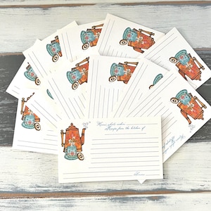 Cartões de receitas vintage / Pacote de índice laranja e azul-petróleo / Diário de lixo / Papel velho / Ephemera / Suprimentos de artesanato / Cartões pautados / Reciclado