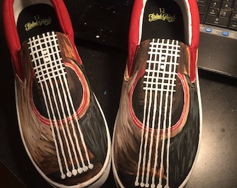 fender guitar slip on shoes