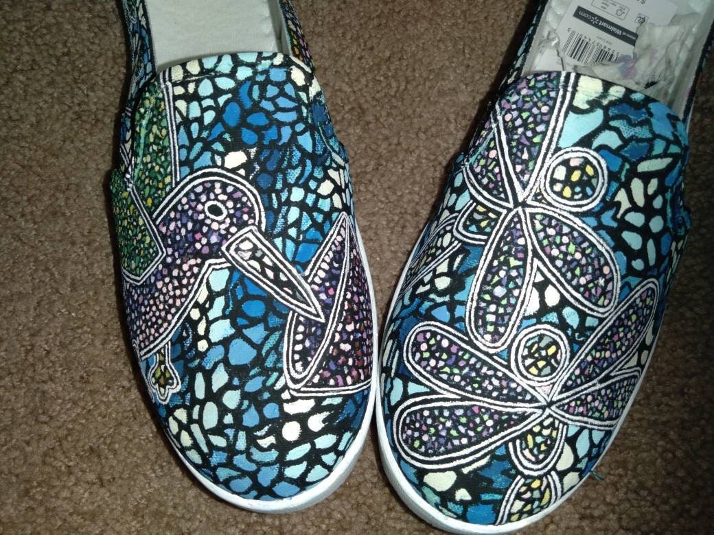 Stained Glass Shoes