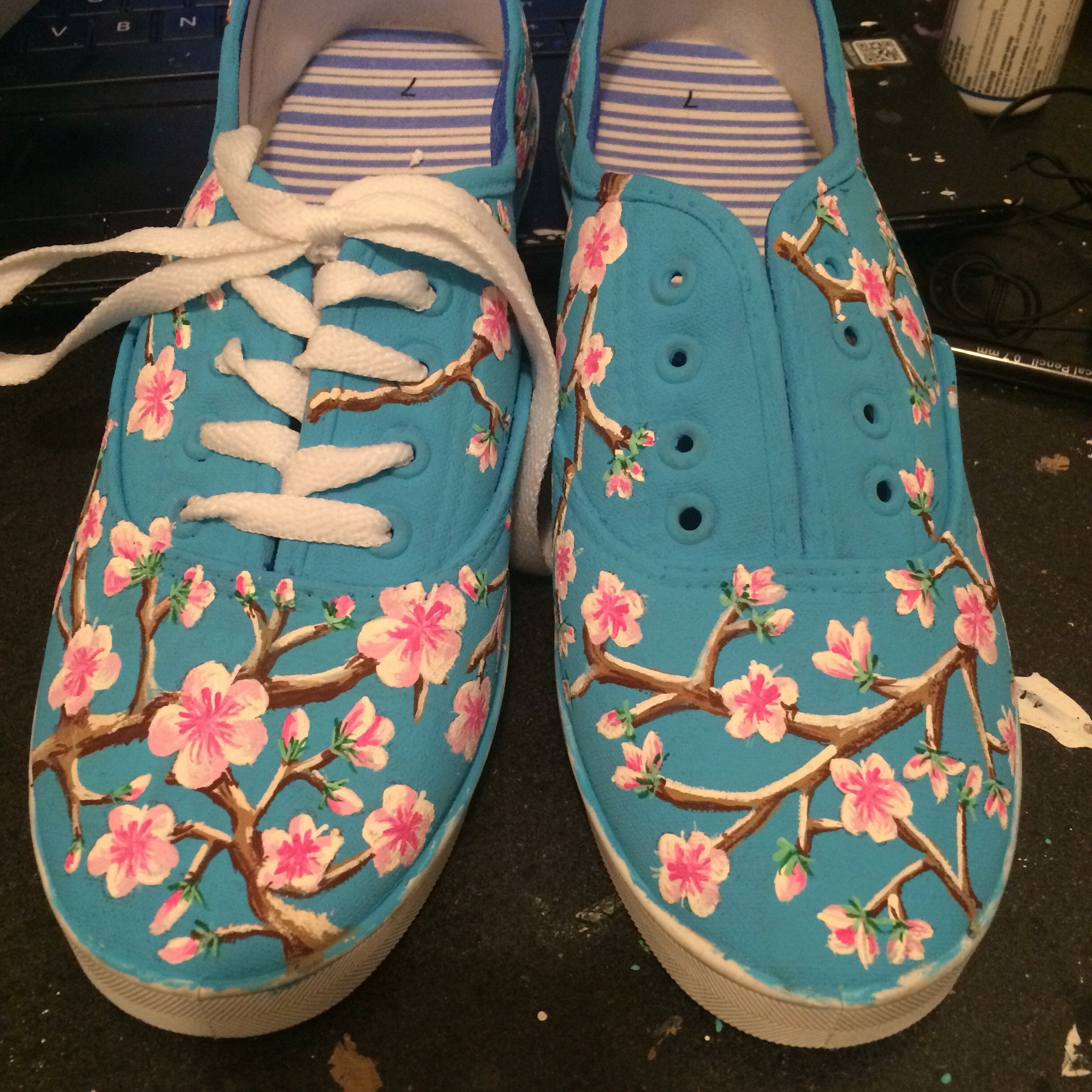 kd cherry blossom shoes