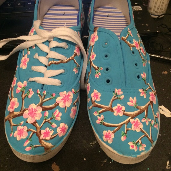 Cherry Blossom Shoes | Etsy