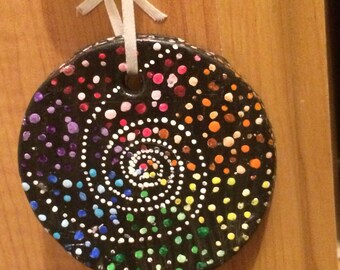 Handmade Spiral Ornament