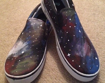 Handpainted Galaxy Shoes