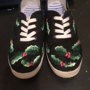 Christmas Holly Shoes