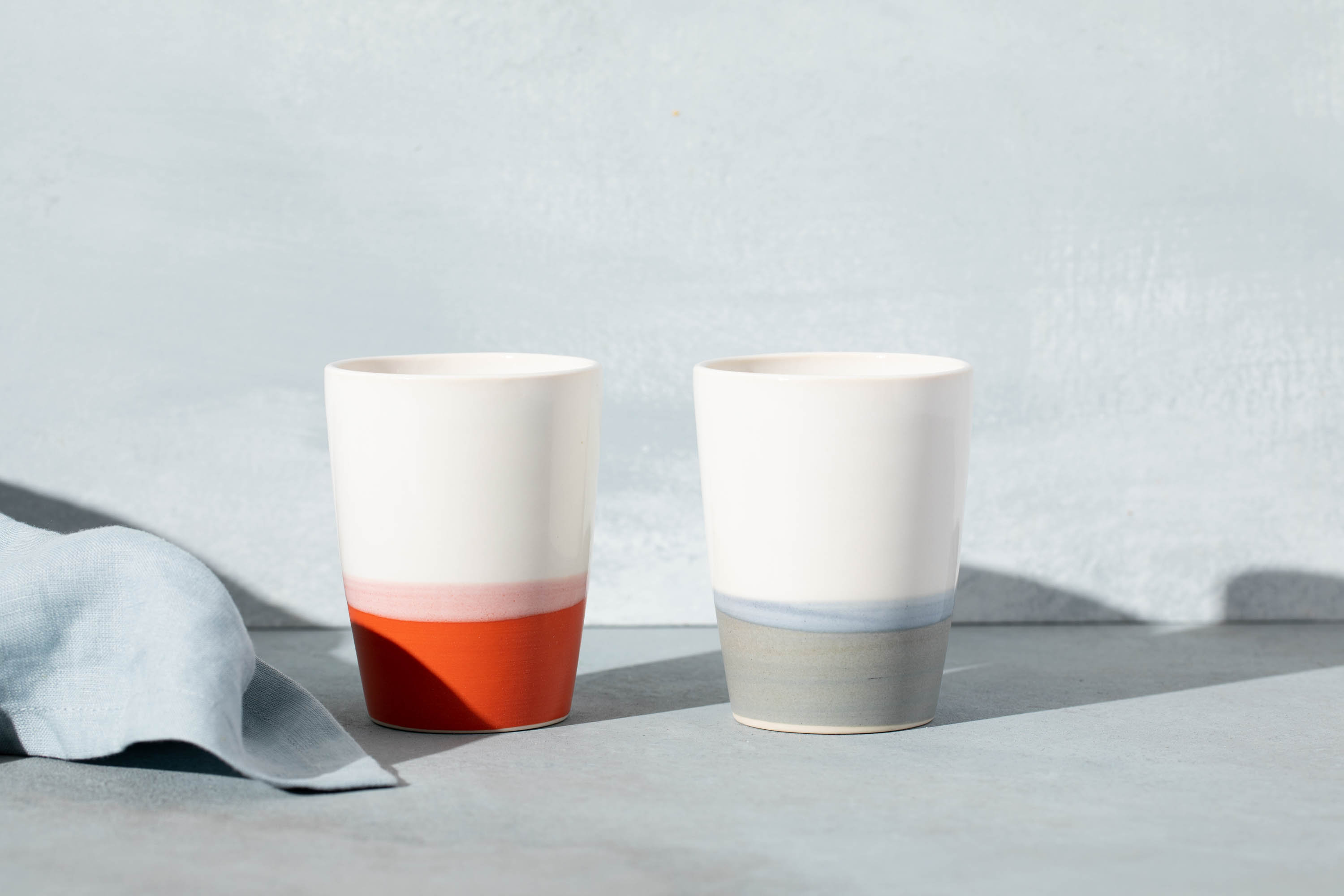 cup bowl porcelain grey turquoise red orange yellow nordic decor mini…