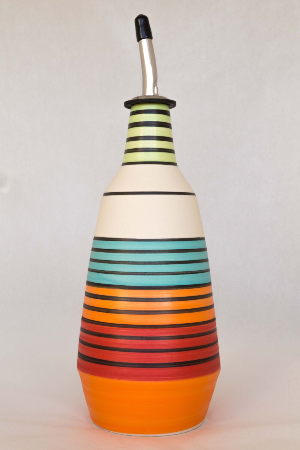 Oil dispenser in ceramic oil cruet handmade oil Etsy