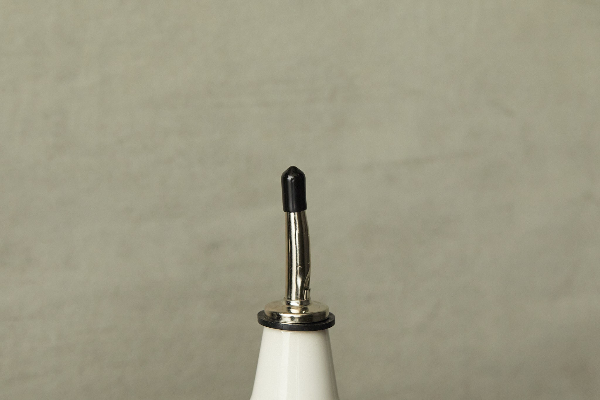 Handmade ceramic oil and vinegar dispenser