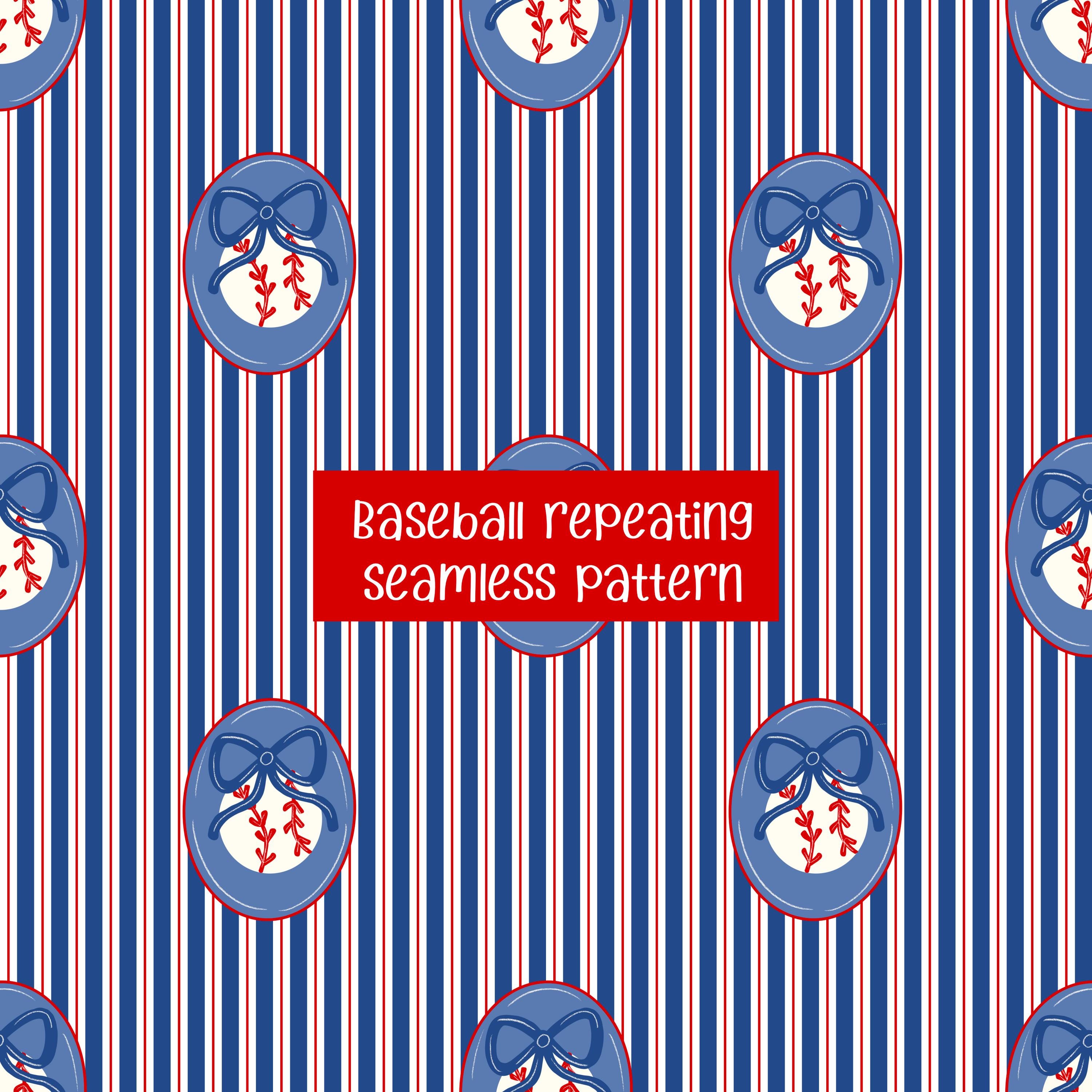10 Baseball Pattern Baseball Seamless Repeating Digital Pattern - Etsy