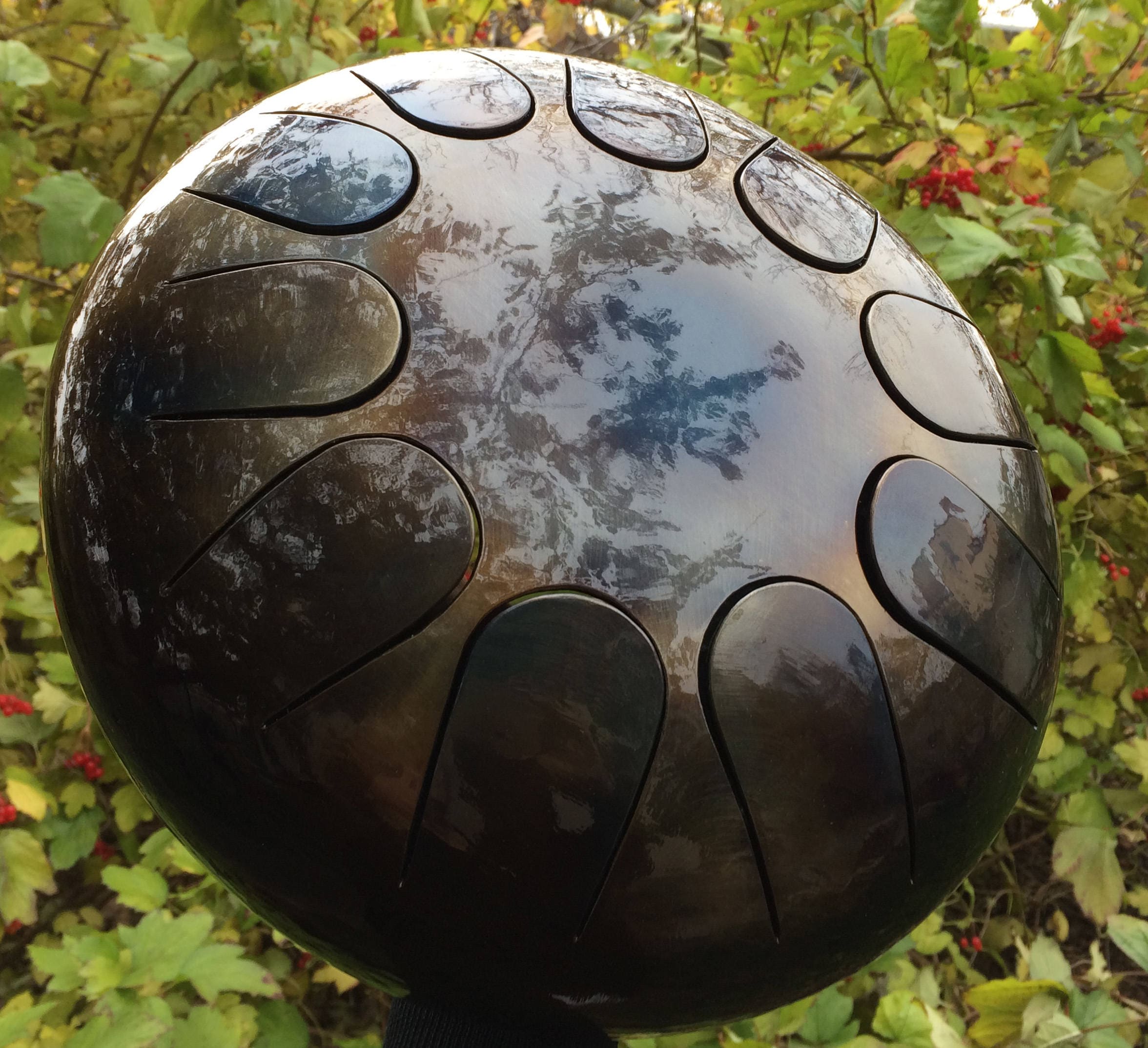Handpan Tank drum Steel Tongue Drum Steel drum Ethnic music Etsy