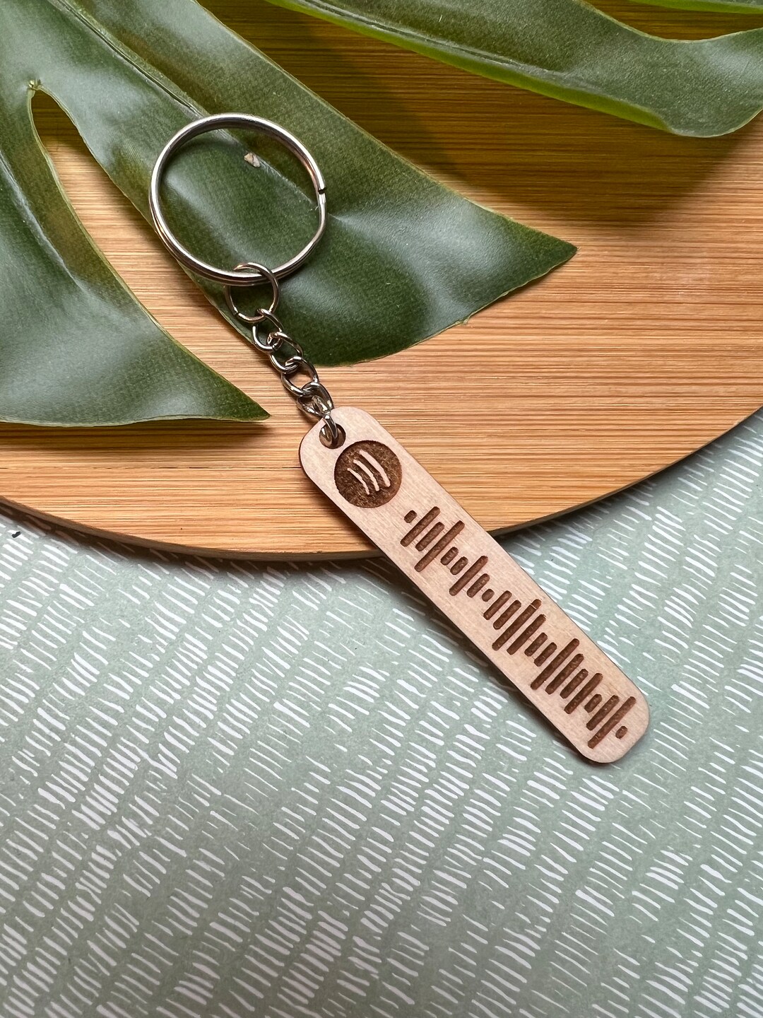 Spotify Code Key Ring With Rounded Edges Etsy