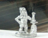 Rare Vintage Dungeons And Dragons Metal Miniature D D Mini Dwarf Blacksmith Anvil Fantasy Role Playing Game Fun
