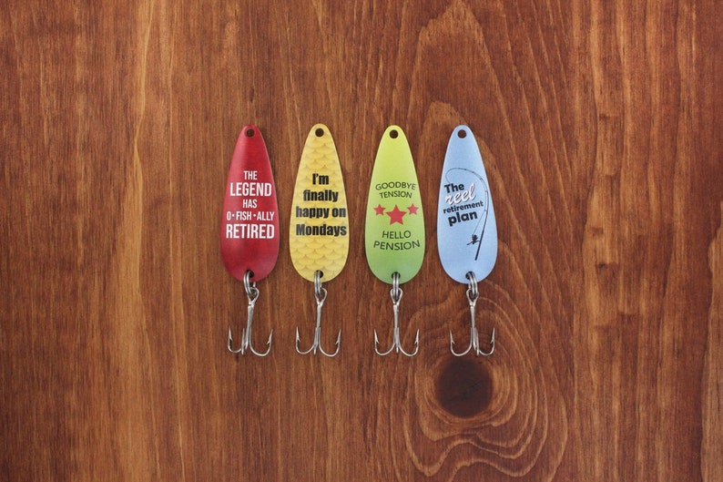 Retirement fishing lures