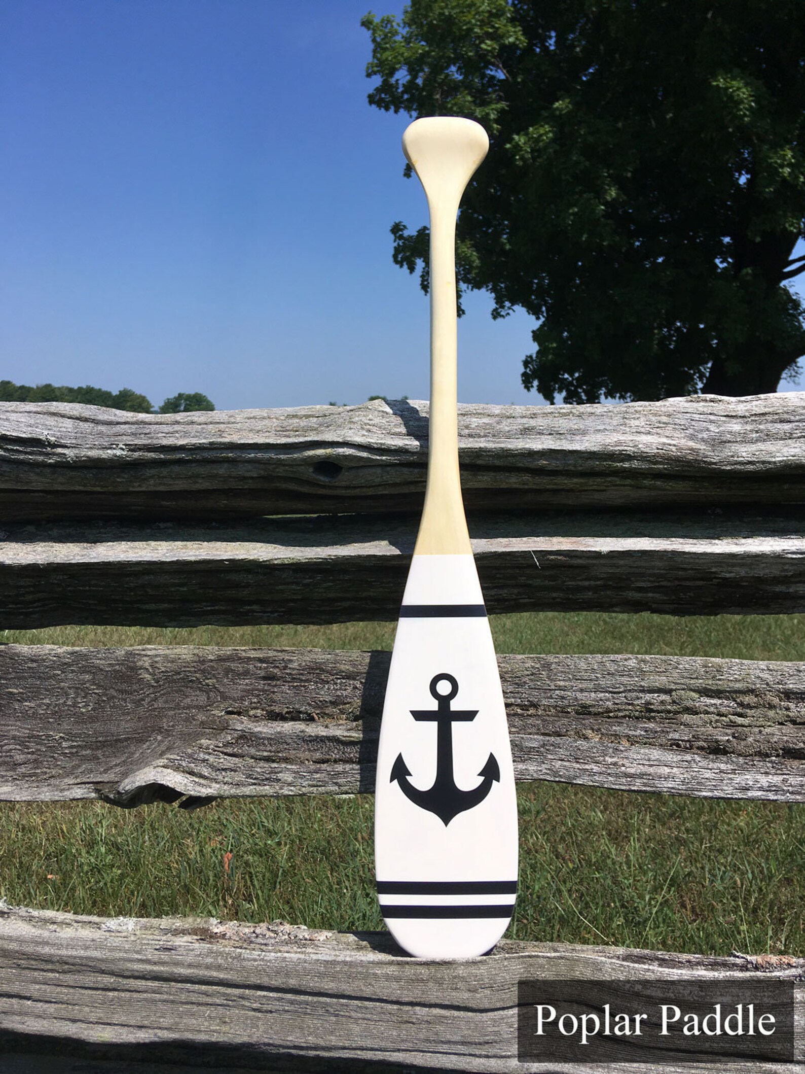 Miniature Nautical Paddle Decor 24 Nautical Anchor Etsy
