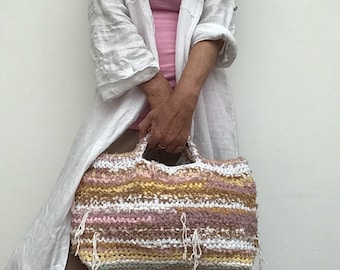 Handmade crochet bag