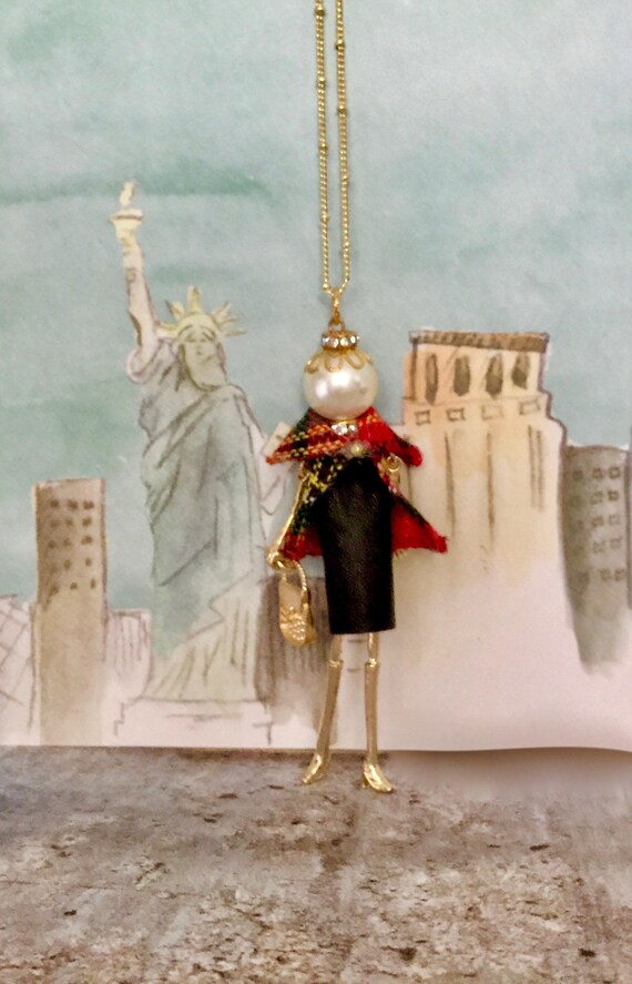 French Fashion Doll Necklace