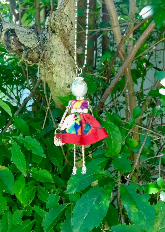 Colgante De Muneca Muneca Parisina Collar Joyeria De La Etsy