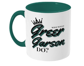 What Would Greer Garson Do? Movie StarMug | Hollywood Movie/Film star fan gift/present for Valentine’s/Mother’s/Father’s Day
