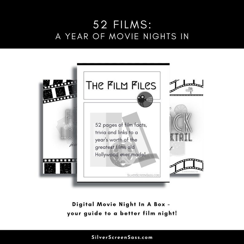 Digital Movie Night In A Box 52 Films: A Year of Movie Nights In Plan image 1