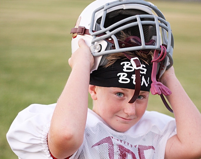 Custom Football Headbands Custom Sports Headbands Team Etsy