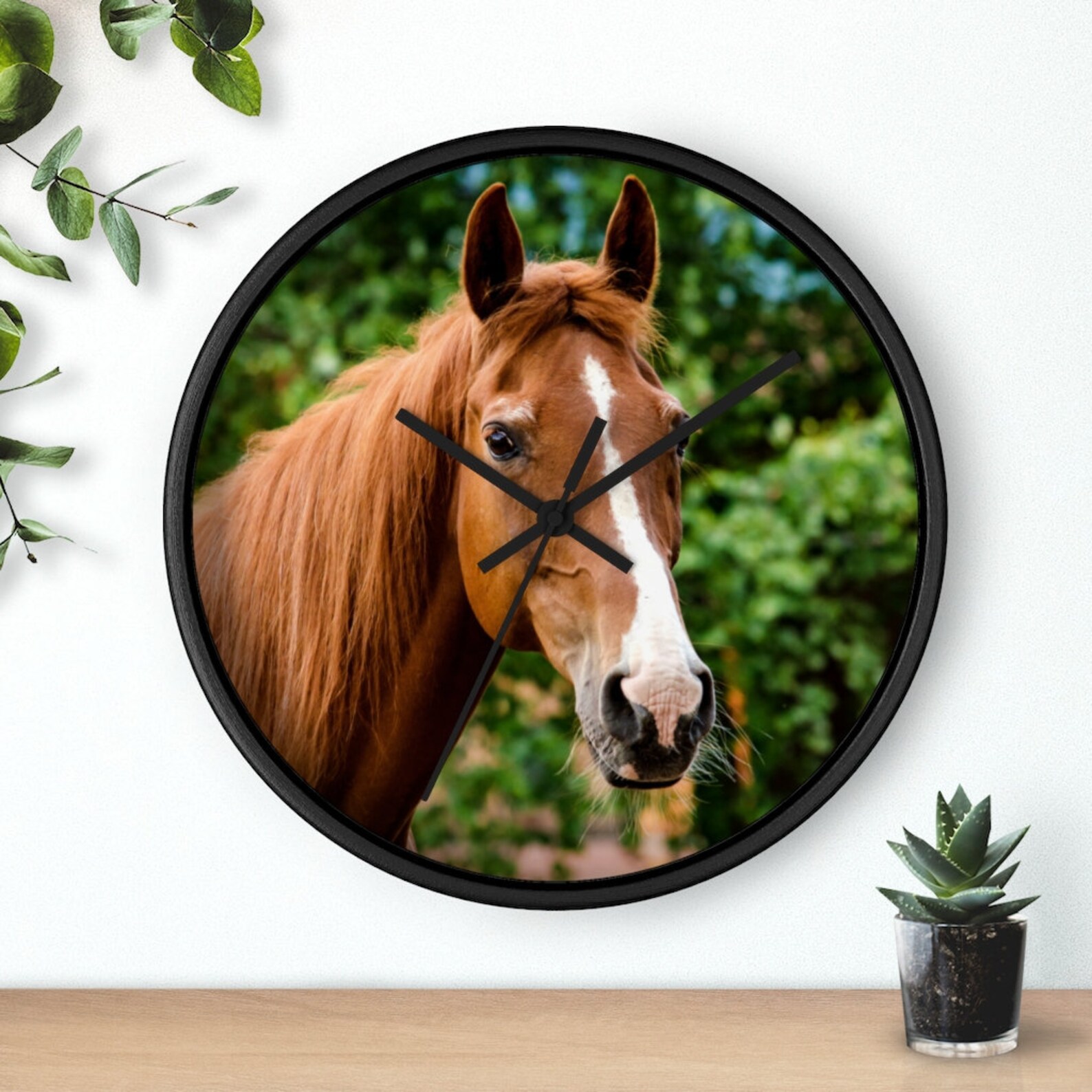 Pet Photo Clock Custom Wall Clock PERSONALIZED Photo Clock - Etsy