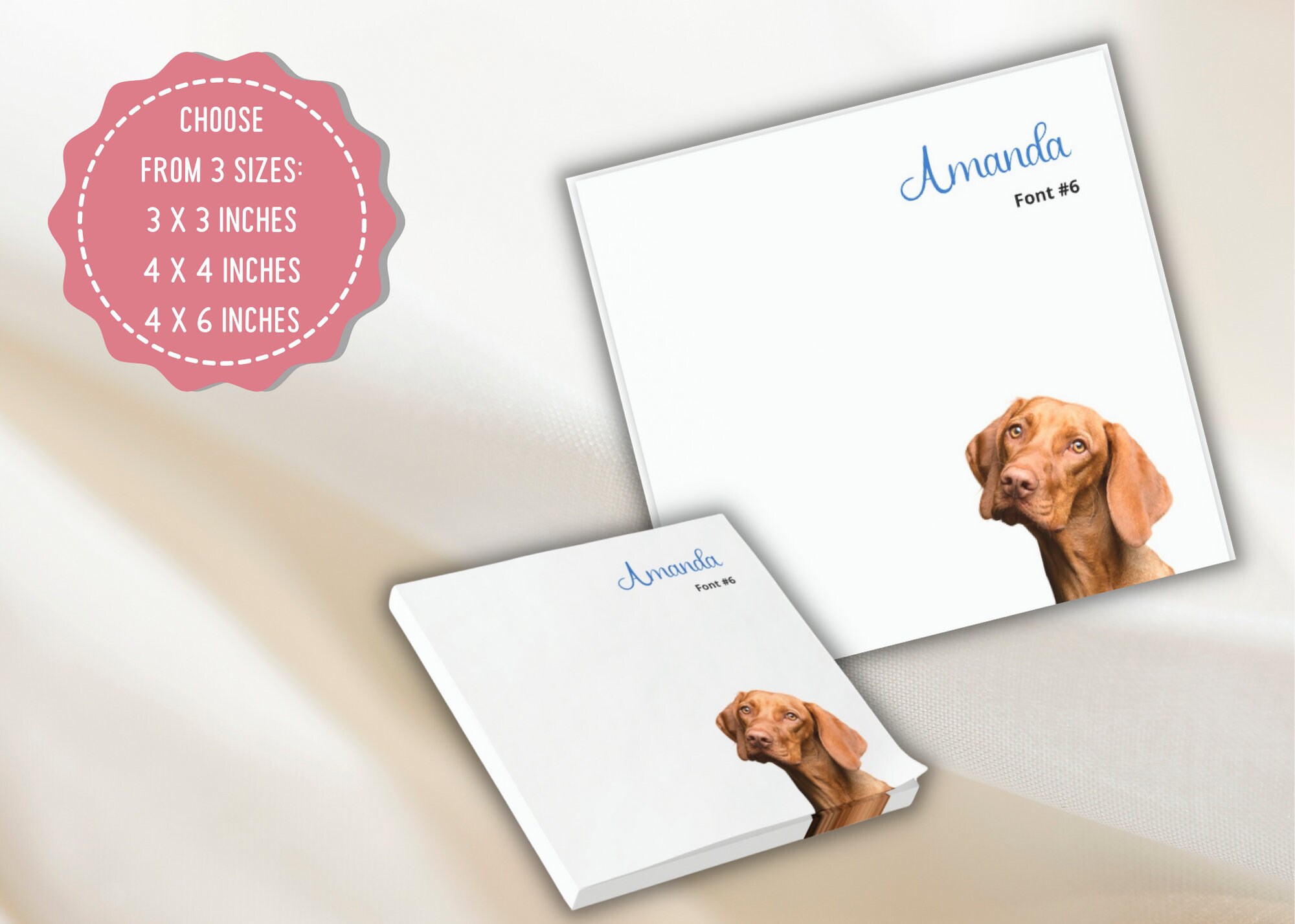 thumbnail image 2 of Dog Sticky Notes With Paper Clips, 210 Sheets Cartoon Animal 2 of 13