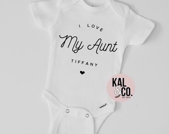 Aunt Onesies Etsy
