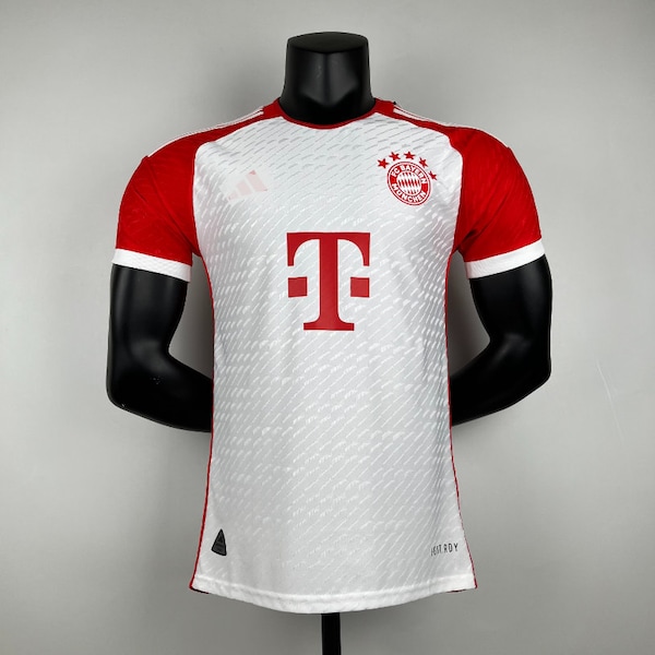 Rot Weiß Fußball Classic Shirt 23 24 B.a.y.e.r.n home