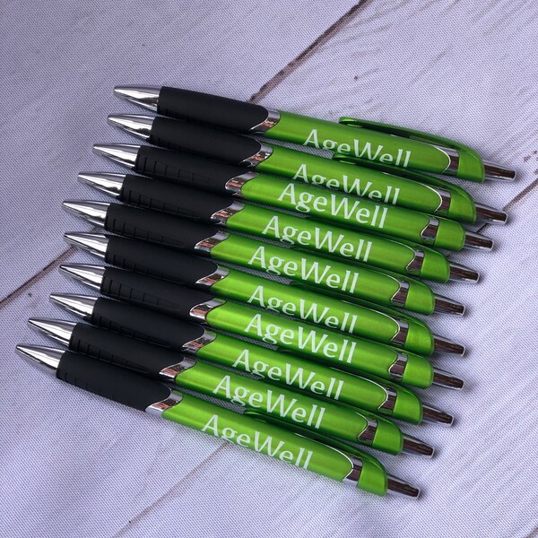 Arbonne AgeWell Pack of 10 Green Pens