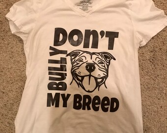 Download Pitbull Don't Bully My Breed Svg Dxf Commercial SVG dog