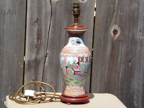 oriental ceramic table lamps