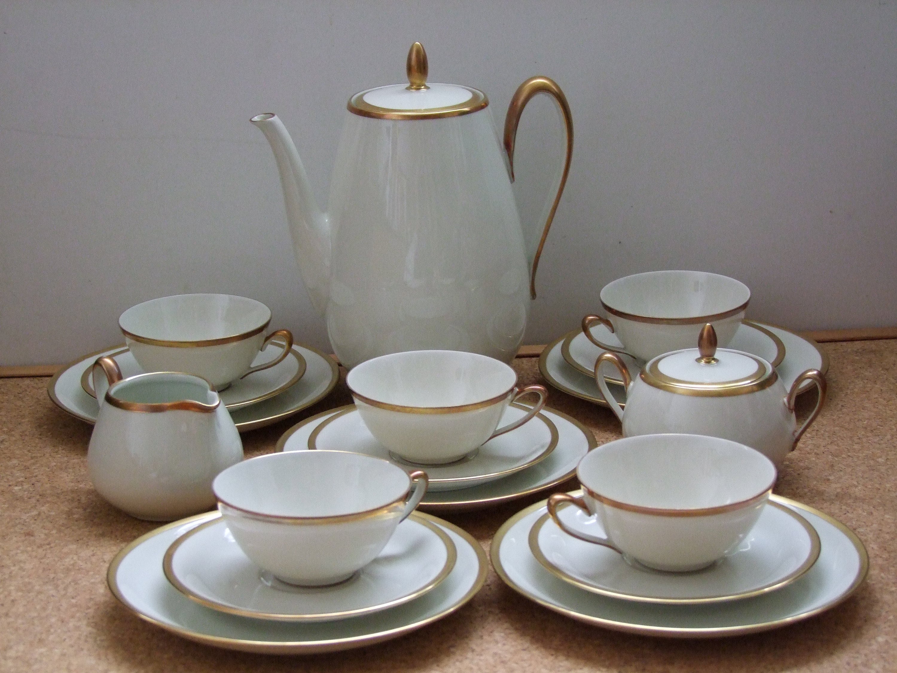 Antique Bavaria Eschenbach Porcelain Tea or Coffee Set Hand Etsy