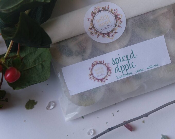 Spiced Apple Soy Tea Lights Vegan Tea Lights Handmade Etsy UK