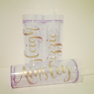 Personalized tumbler, custom tumbler, bridesmaid gift, wedding favor, bachelorette party, custom bottle, wedding tumbler, team tumbler, bid