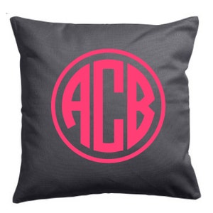 Monogram Pillow Cover, Monogram, Pillow, Home Decor, Monogrammed Pillow, Pillow Case, Monogram, Monogram Pillow, Monogrammed, Decor image 2