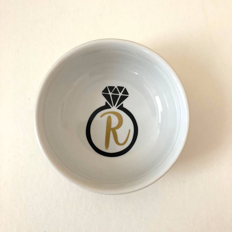 gift monogrammed Monogram Ring Dish bride gift Ring Dish monogram bridesmaids gift jewelry dish engagement gift birthday gift