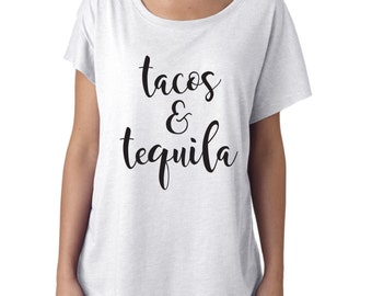 tacos and tequila shirt, mexican shirt, mexico shirt, mexican night, fiesta, fiesta shirt, taco shirt, tequila shirt, taco, tequila, tshirt