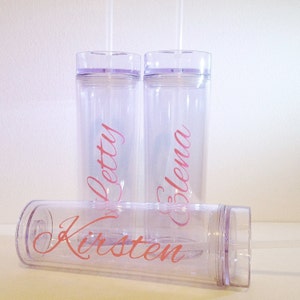 Personalized Tumbler, Bridesmaid Gift, Gift, Flower Girl, Bridal Party, Personalized Tumbler, Personalized Cup, Wedding Tumbler, Tumbler