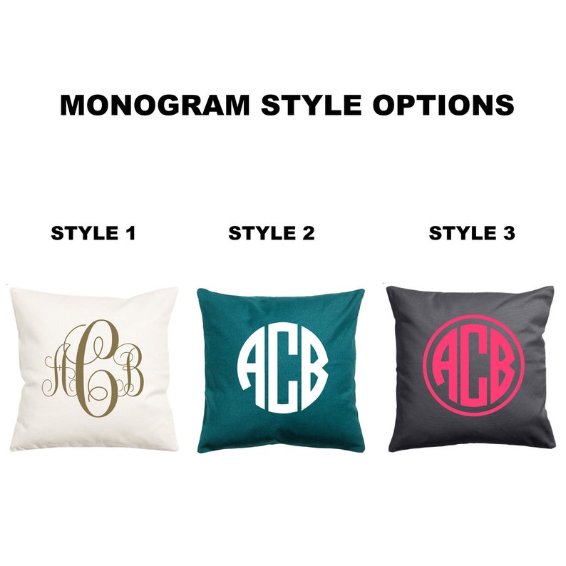 Monogram Pillow Cover, Monogram, Pillow, Home Decor, Monogrammed Pillow, Pillow Case, Monogram, Monogram Pillow, Monogrammed, Decor image 4