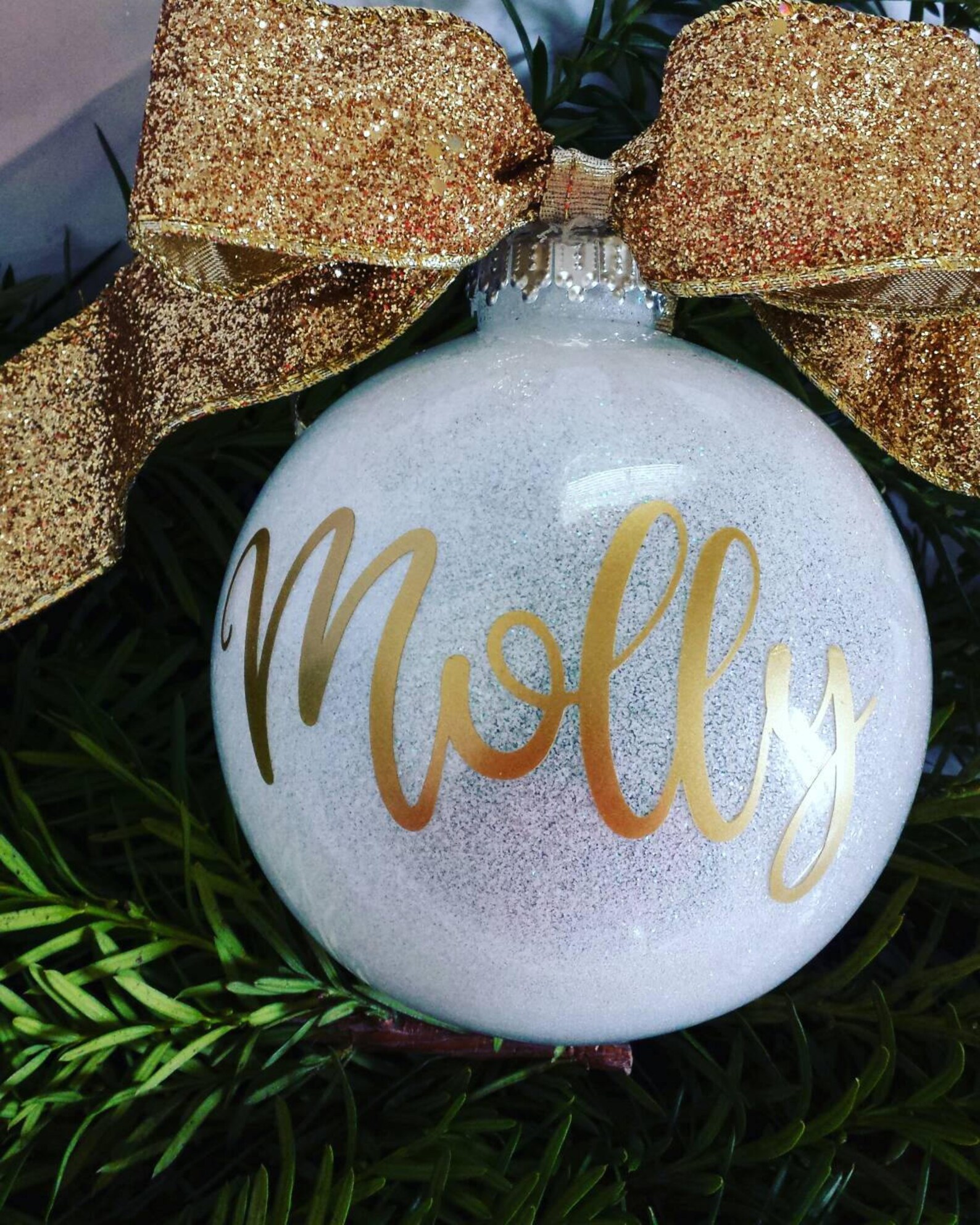 Christmas Ornaments Personalized Custom Name Ornament - Etsy