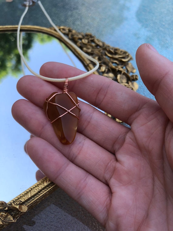 Wire Wrapped Pendants, Wire Wrapped Stones, Wire Wrapped Necklaces